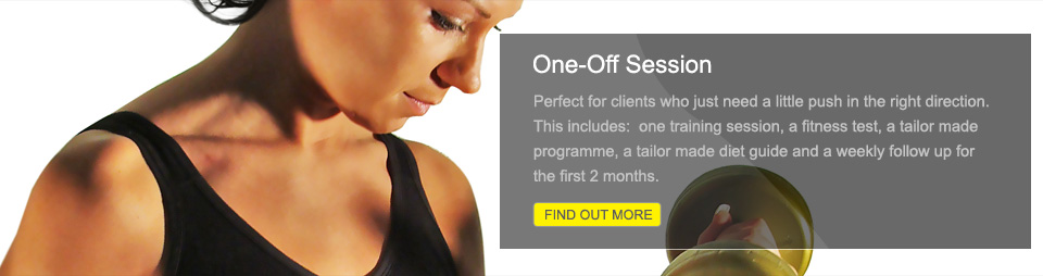 One off personal training session